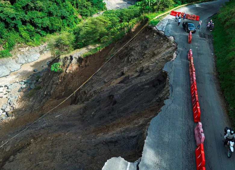 Este es el tramo en el que a un mes y medio de su cierre aún permanece inhabilitado porque apenas van a iniciar las obras. FOTO: MANUEL SALDARRIAGA