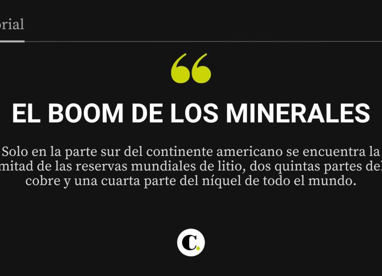 El Boom De Los Minerales