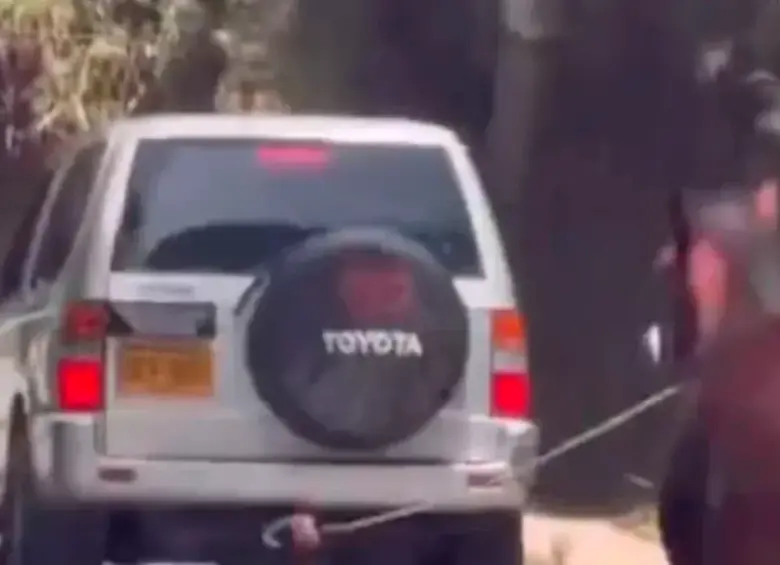 Imagen tomada del video del hecho difundido en redes sociales.