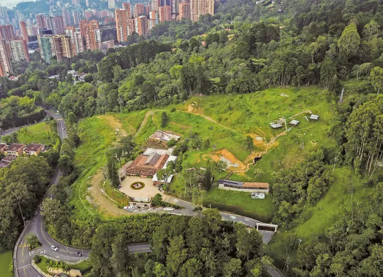 Aguas Vivas es un lote ubicado en El Poblado que tiene 147.000 m2. FOTO Camilo Suárez