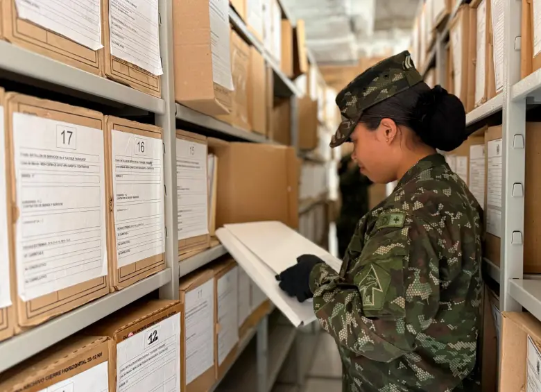 El archivo de la Cuarta Brigada es uno de los servicios que comenzó a funcionar dentro de la nueva inferaestructura. FOTO: CORTESÍA ALCALDÍA