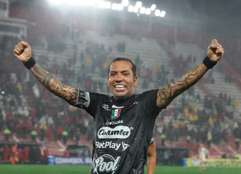Dayro ya suma 370 goles, siendo el máximo goleador del fútbol de Colombia. FOTO AFP