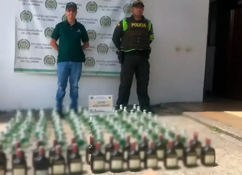 Más de 3.000 botellas de licor de contrabando y adulterado han salido de circulación este año. FOTO: Cortesía