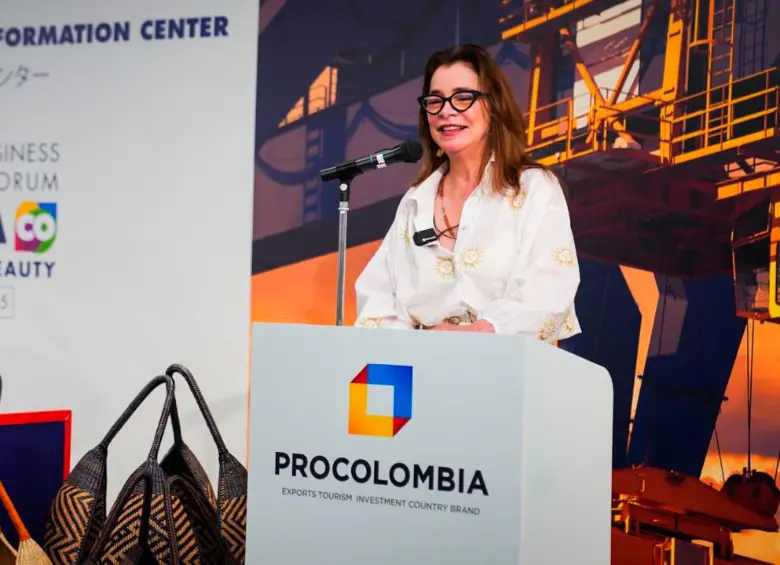 Carmen Caballero, presidenta de ProColombia. FOTO: Cortesía ProColombia