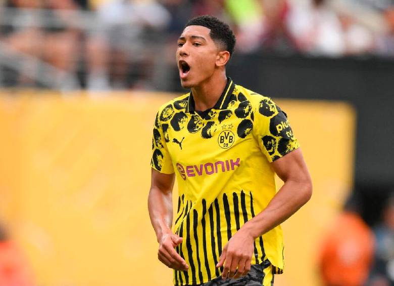 Jobe Bellingham, de 19 años de edad y al servicio del Dortmund
