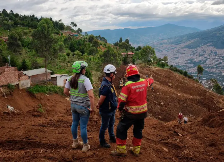 Esta emergencia requirió el despliegue de todas las capacidades de atención a nivel regional y nacional. FOTO ALCALDÍA DE BELLO