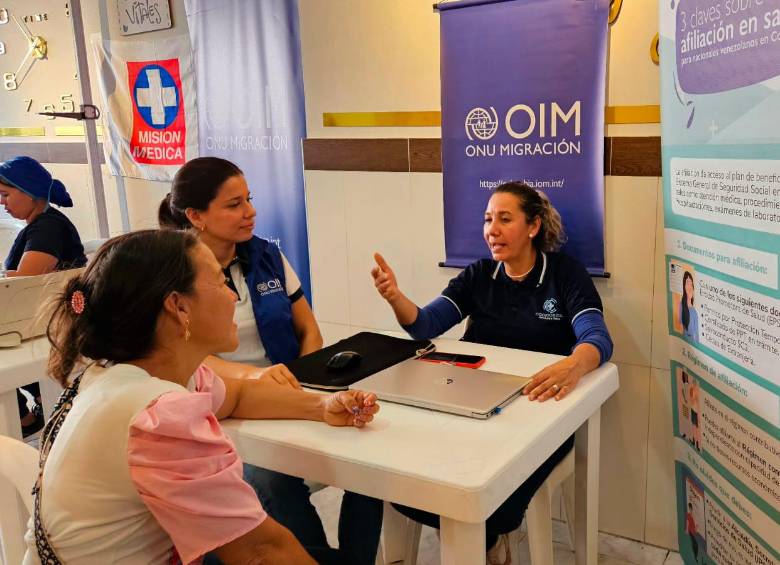 El proyecto Vincula ha beneficiado a más de 3.150 migrantes en Colombia con acceso a salud, vivienda e inclusión financiera. FOTO CORTESÍA