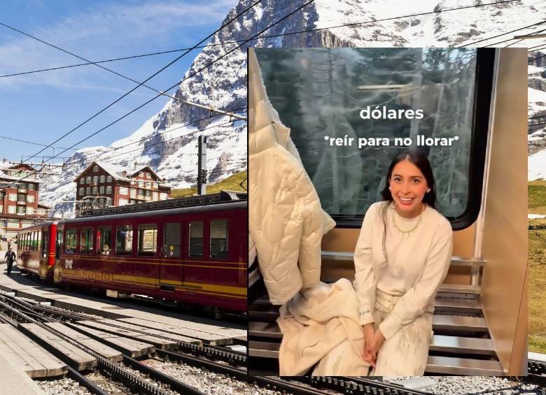 Este tradicional ‘tren rojo’ es uno de los transportes más populares en esta zona de Europa. Foto: Getty y captura de pantalla