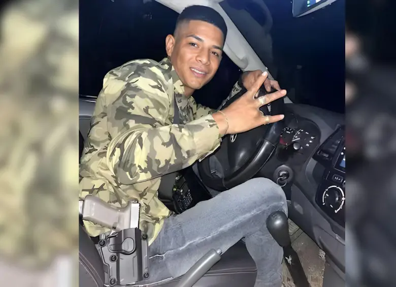 Alias Naín, cabecilla del frente ‘Javier Cáceres’ de Los Pachenca. Foto: cortesía Policía