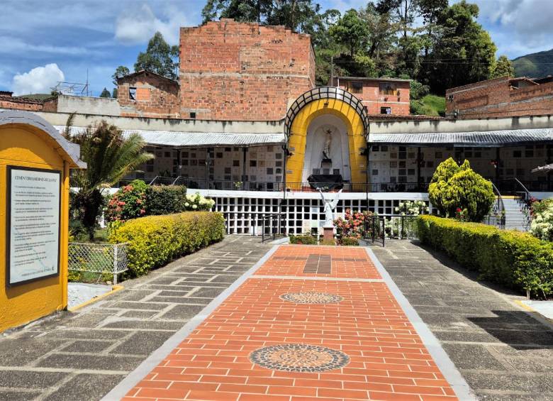 Cementerio del municipio de Barbosa, Antioquia. FOTO: UNIDAD DE BÚSQUEDA DE PERSONAS DADAS POR DESAPARECIDAS