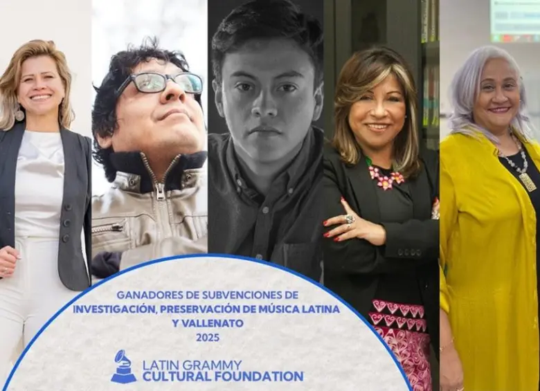 Estos fueron todos los ganadores de subvenciones de la Fundación Latin Grammy. FOTO Colprensa-Latin Grammy