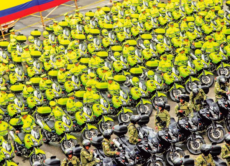 Los recursos de la Tasa Especial de Seguridad son para dotar a la fuerza pública e implementar proyectos como la recuperación de escenarios deportivos y otros espacios públicos. FOTO Juan Antonio Sánchez