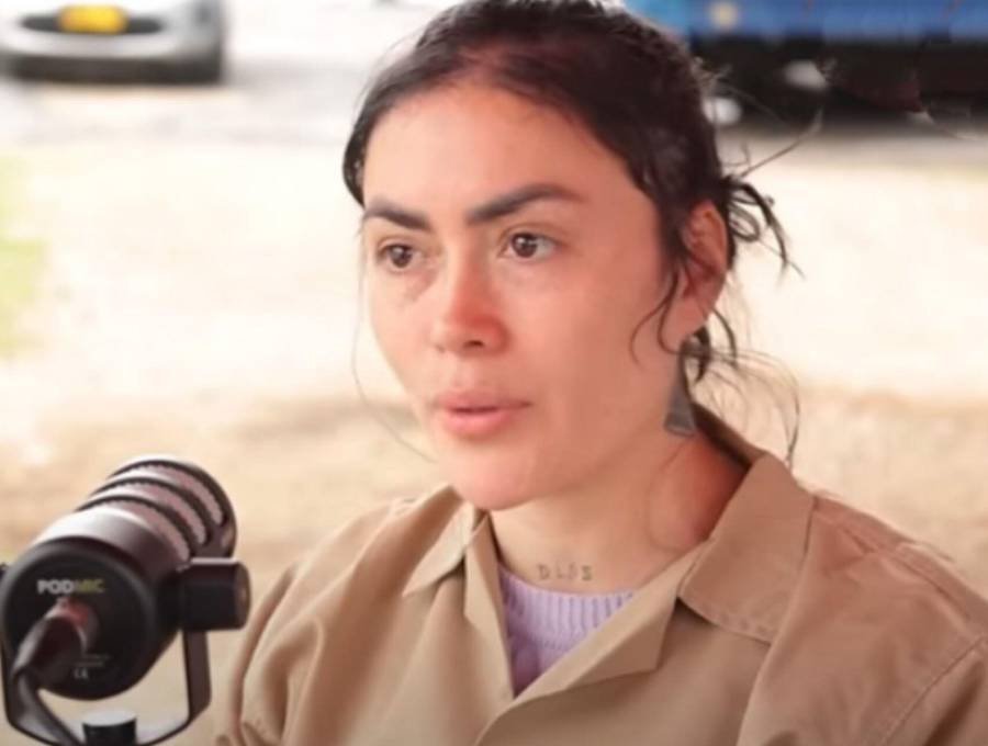 Daneidy Barrera ha formado una empresa cuyo producto estelar son unas queratinas. Foto: Captura de video. 