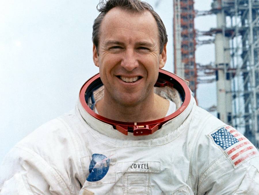 El astronauta Jim Lovell, quien guío con éxito la misión del Apolo 13 de regreso a la Tierra en 1970, murió a los 97 años. FOTO: Nasa