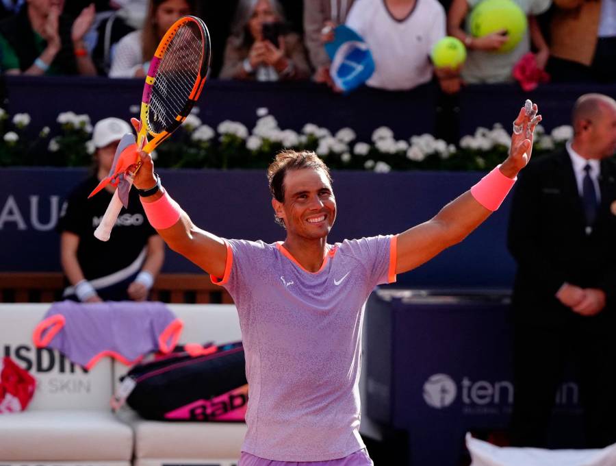 Rafael Nadal no disputaba un partido oficial desde su lesión en el ATP de Brisbane, en enero. Antes de dicho certamen, también había pasado casi un año de baja. FOTO Tomada de ‘X’: @atptour