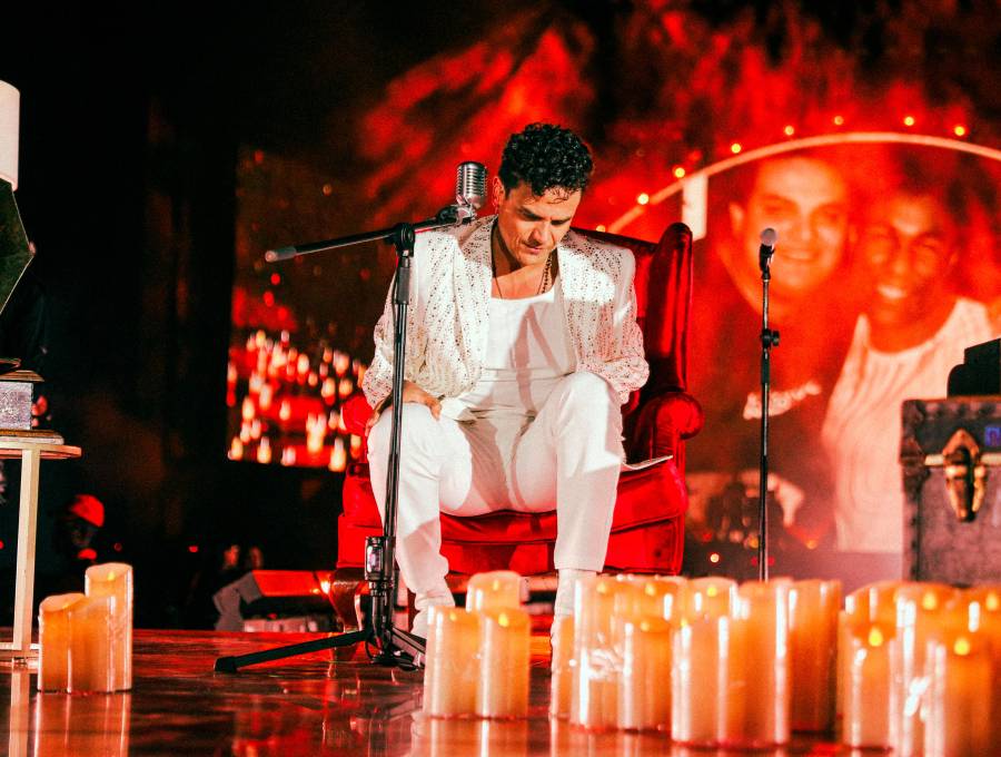 Silvestre Dangond cantó un poco más de cuatro horas en Medellín en su gira El último baile. FOTO Cortesía José Maestre