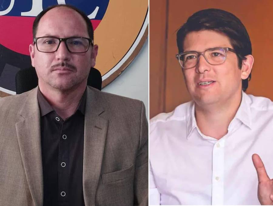 Él es Carlos Alberto Sánchez Grass, la persona que lideró la pérdida de investiduradel congresista Miguel Uribe Turbay. FOTO: EL COLOMBIANO- Tomada de redes sociales 