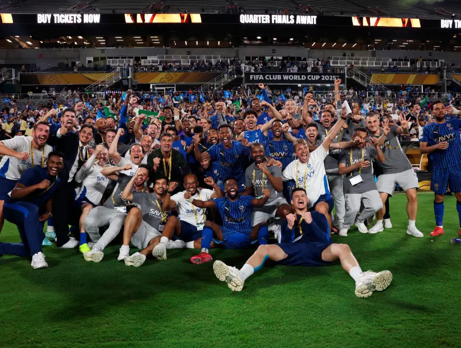  Al Hilal se convierte en el sexto equipo en clasificarse a los cuartos de final del Mundial de Clubes 2025. FOTO: GETTY 