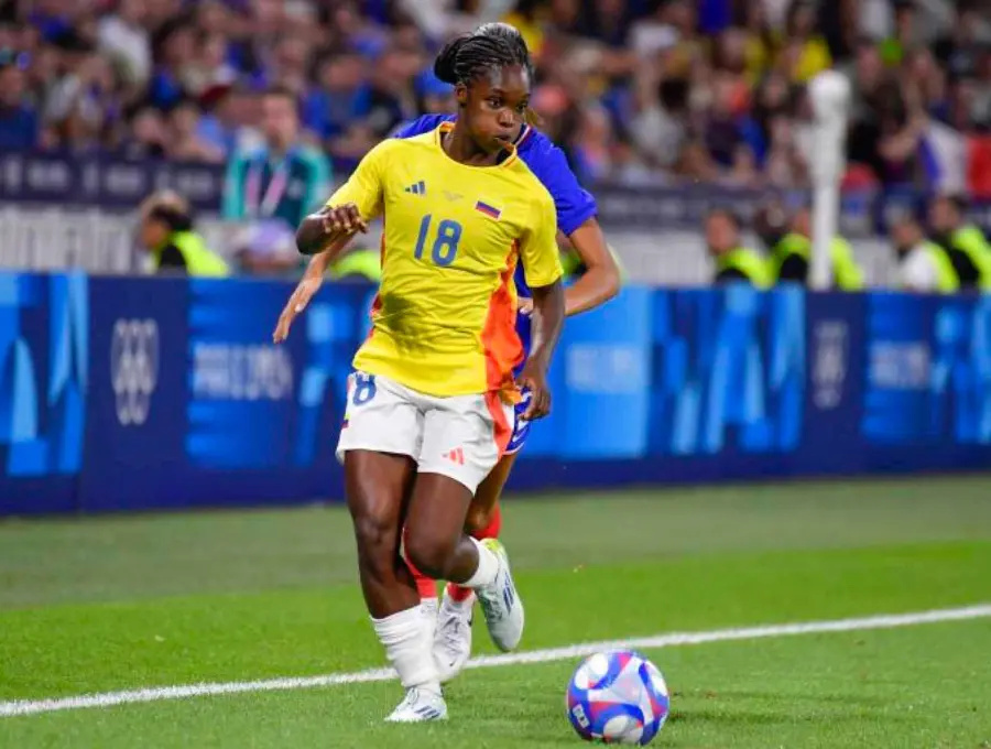 Linda Caicedo es una de las caras fuertes con las que Colombia espera alcanzar uno de los dos cupos directos el Mundial Femenino de 2027. FOTO GETTY
