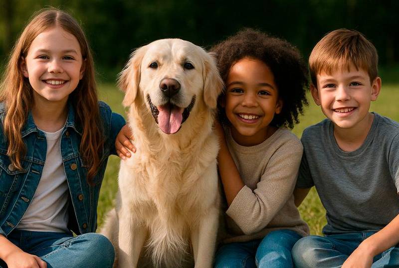 ¿Por qué los niños deberían crecer con mascotas? 