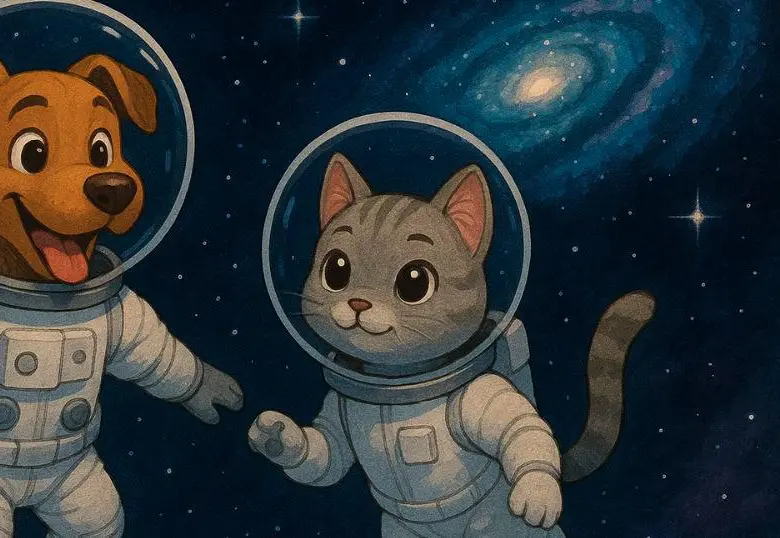 Los perros y gatos que cambiaron la ciencia espacial
