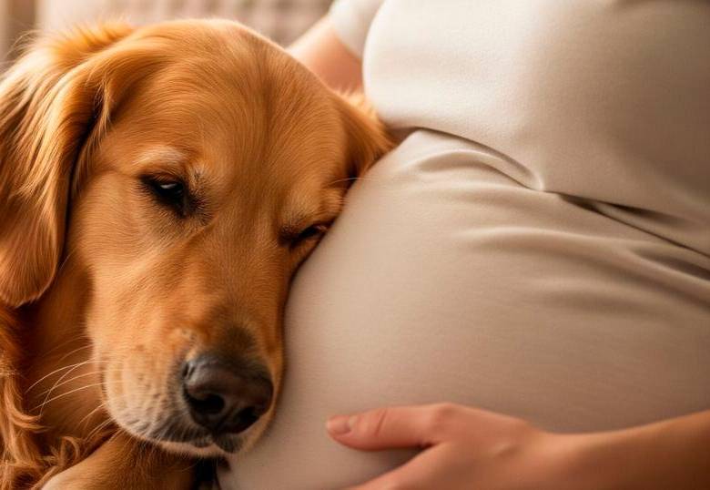 ¿Los perros pueden identificar el embarazo de una mujer?