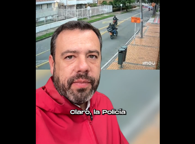 El alcalde de Bogotá, Carlos Fernando Galán. Foto: captura de video