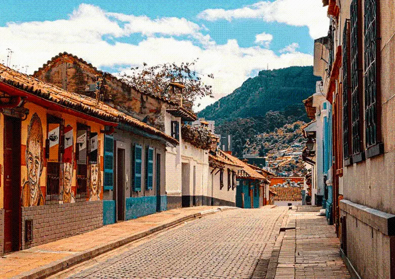 La Candelaria, localidad del centro de Bogotá. Foto: Alcaldía de Bogotá.
