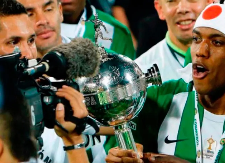 Orlando Berrío recordó su gol en cuartos de final de Copa Libertadores 2016. Foto: Tomada de redes @Alexparram9