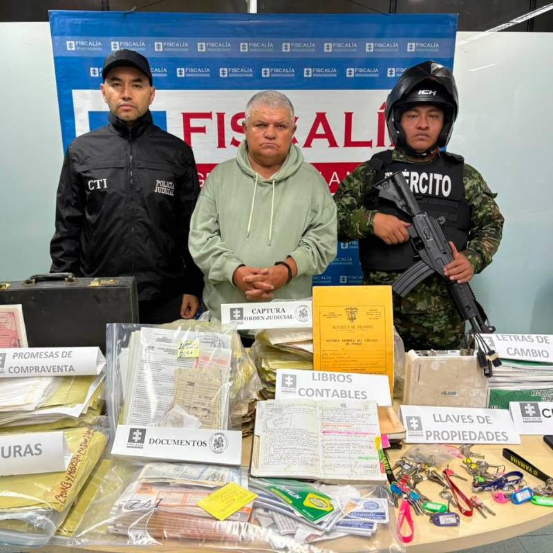 La captura se produjo con base en un acervo de pruebas que demostrarían el rol de “el Brother” en la organización loteadora. FOTO: ALCALDÍA