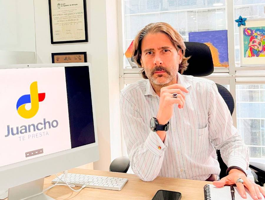 Juan Esteban Saldarriaga, fundador y principal cerebro de la <i>fintech</i> Juancho Te Presta, hoy en proceso de liquidación. FOTO Cortesía