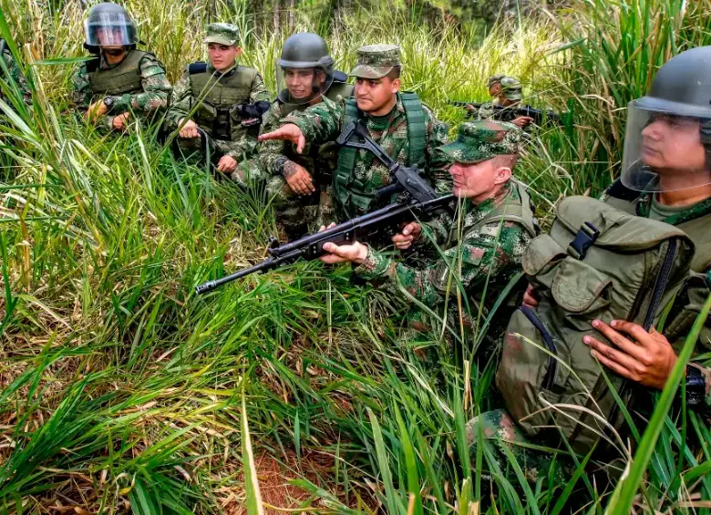 La confrontación se produjo en zona rural del municipio de Uramita, Occidente antioqueño. FOTO: El Colombiano