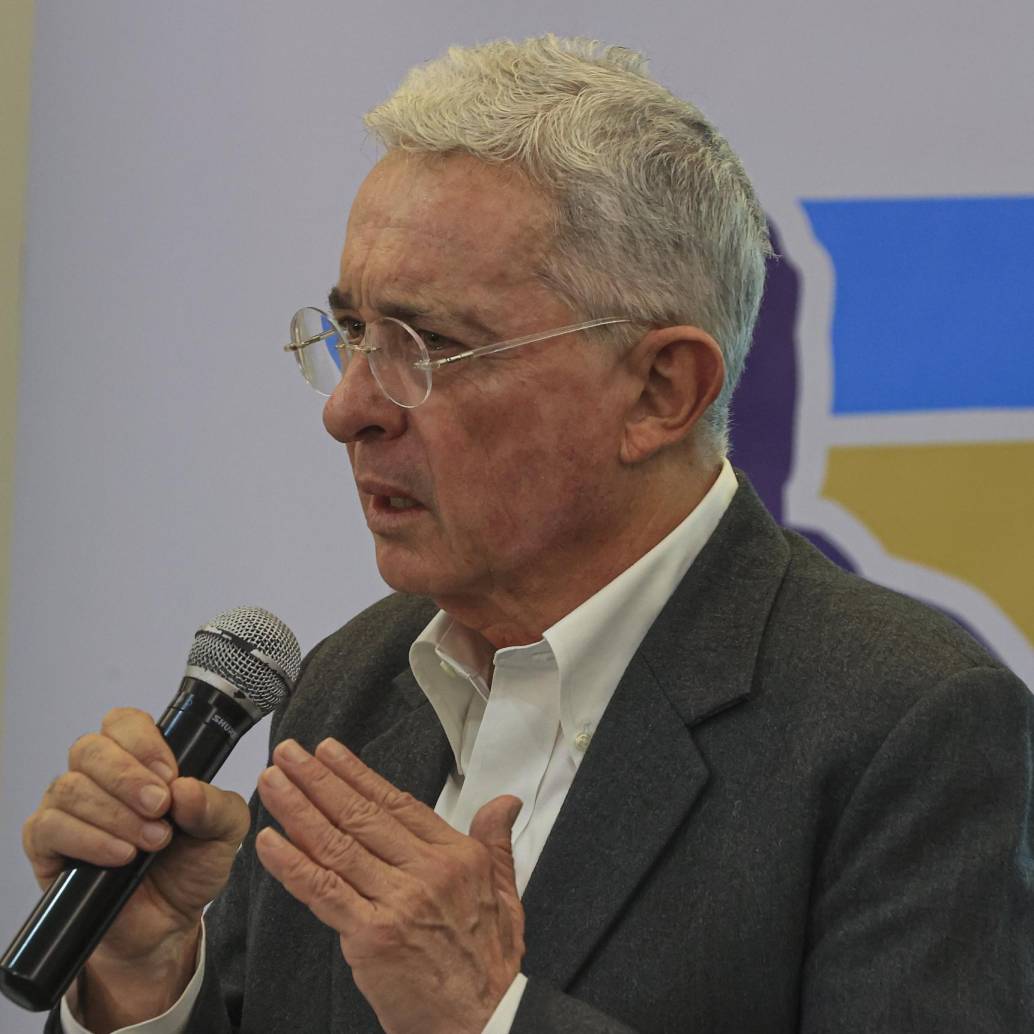Álvaro Uribe Vélez, expresidente y exsenador. FOTO: Manuel Saldarriaga
