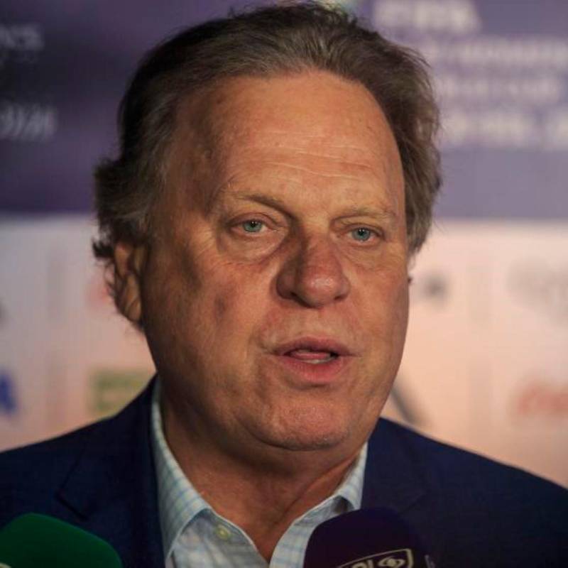 Ramón Jesurun, presidente de la Federación Colombiana de Fútbol, exaltado como dirigente del año por El Espectador. FOTO: Camilo Suárez 