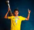 El 10 colombiano fue una de las grandes figuras de Colombia en el Sudamericano Sub-17. FOTO CONMEBOL