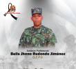 Con esta imagen, el Ejército le rindió homenaje al soldado asesinado por el ELN en Bolívar. FOTO: CORTESÍA DEL EJÉRCITO.
