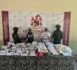 Medicamentos incautados al Clan del Golfo en el Bajo Cauca antioqueño. FOTO: Ejército Nacional