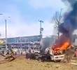 Atentado en Cali dejó varios muertos y heridos. Foto: captura de video