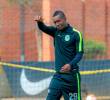Marlos Moreno, en 2016, en la sede de Guarne, durante uno de los entrenamientos de Nacional. FOTO JUAN ANTONIO SÁNCHEZ
