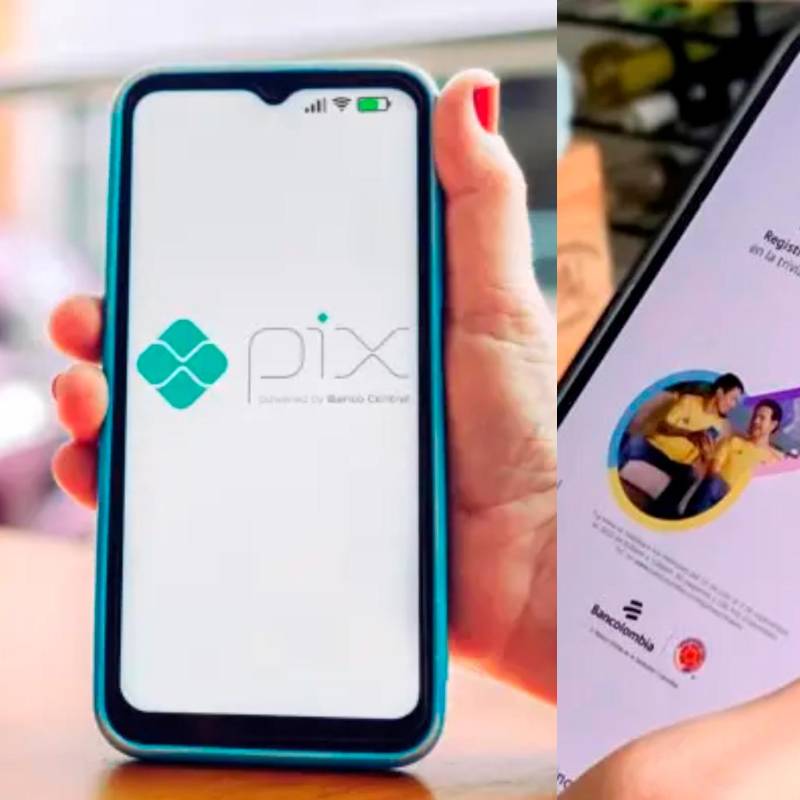 Gustavo Petro propuso integrar a Colombia al sistema PIX, generando debate con expertos del sector financiero. FOTOS: Istock y Camilo Suárez