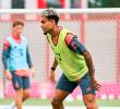 Luis Díaz durante uno de los entrenamientos del Bayern de Múnich. FOTO @FCBayern
