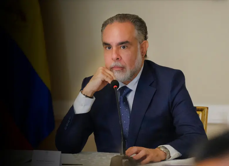 El ministro del Interior es el personaje con más poder en el Gobierno y ha sobrevivido a todos los escándalos imaginables en el Gobierno Petro. FOTO Presidencia