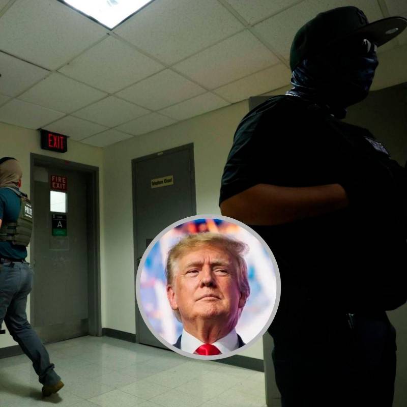 Donald Trump ganó las elecciones de 2024 con la promesa de lanzar una histórica campaña de deportación. FOTO AFP