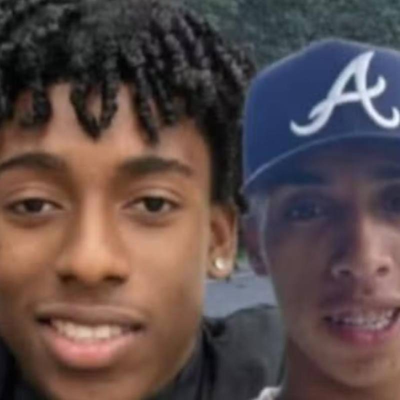 Dos de los tres jóvenes fallecidos producto del siniestro vial en la subregión Urabá. FOTOS: Tomadas de redes sociales