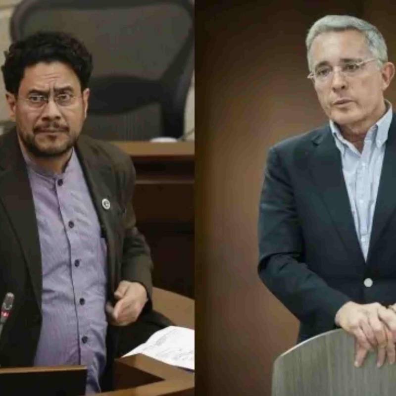 El senador, Iván Cepeda fue el primer testigo de la Fiscalía en el juicio al expresidente Álvaro Uribe. Foto: Colprensa