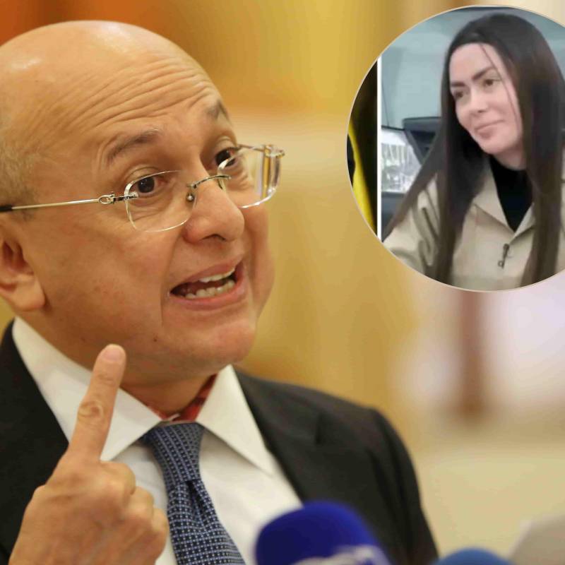 El ministro de Justicia Eduardo Montealegre busca la liberación de Daneidy Barrera Rojas. Foto: Colprensa