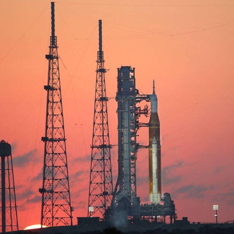 La nave Orion, de la misión Artemis II, ya despegó y se encuentra en el espacio, en la órbita de la Tierra. Foto: Getty Images