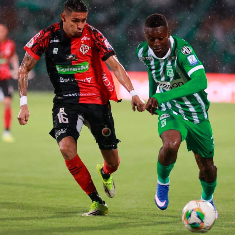 Atlético Nacional empató 0-0 con Cúcuta en el Atanasio. FOTO MANUEL SALDARRIAGA