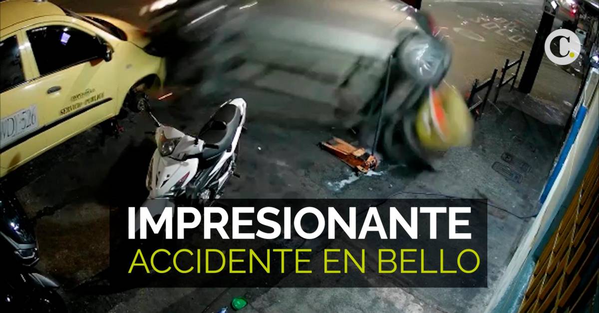 Conductor Que Caus Accidente En Bello Ten A Grado De Embriaguez