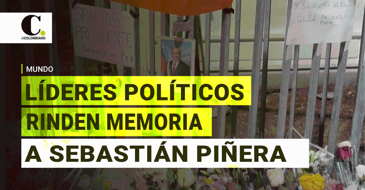 Chilenos y líderes de América Latina lamentan muerte del expresidente